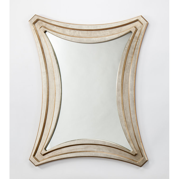 Artmax Asymmetrical Wood Wall Mirror Wayfair